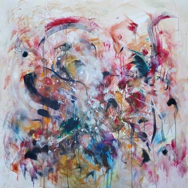 Original Abstract Paintings by Luc Andrieux