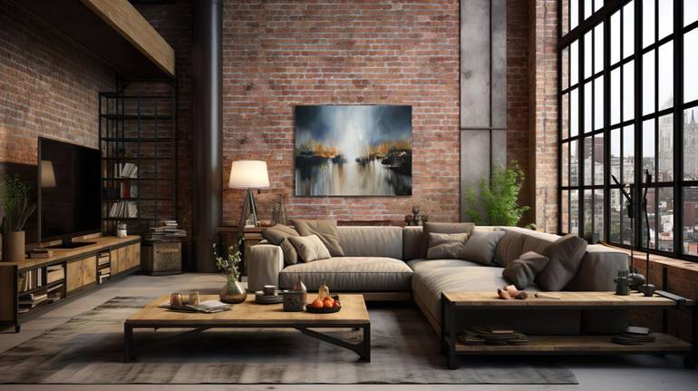 Original Contemporary Landscape Painting by Luc Andrieux
