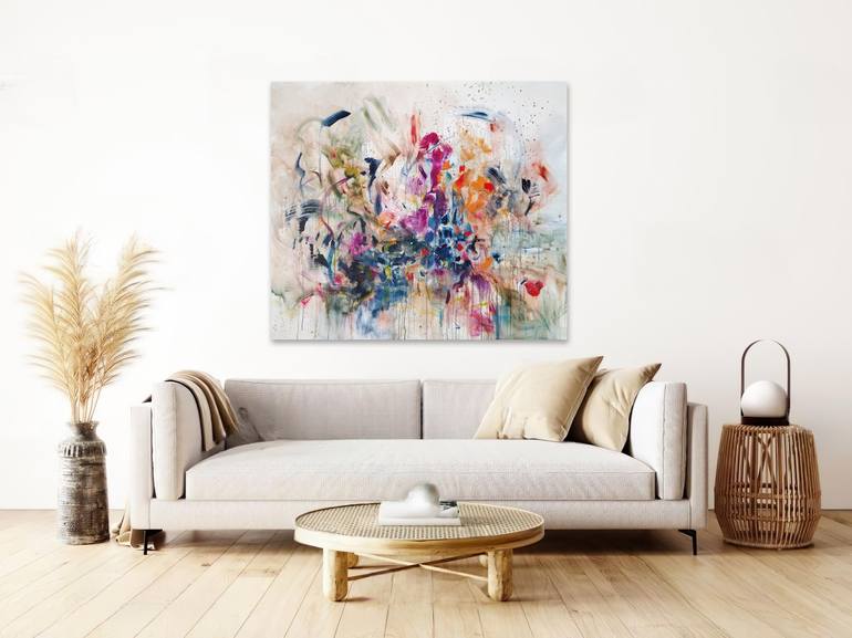 Original Contemporary Abstract Painting by Luc Andrieux