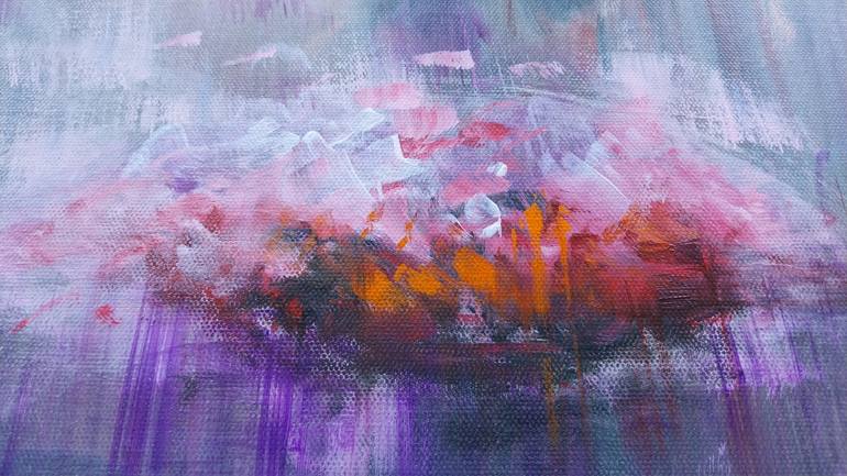 Original Abstract Landscape Painting by Luc Andrieux