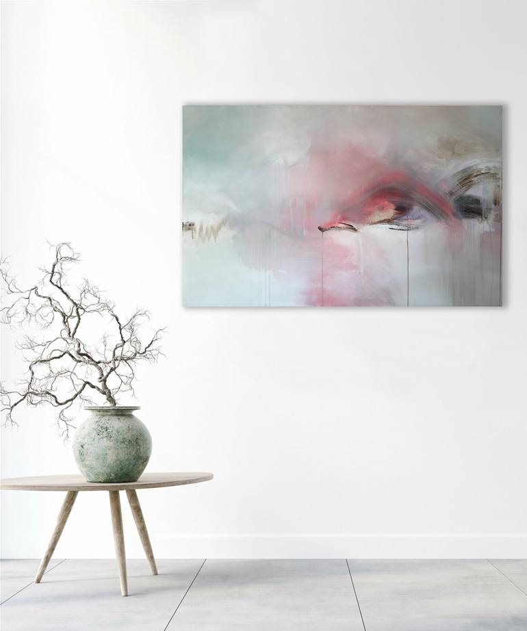 Original Abstract Painting by Luc Andrieux