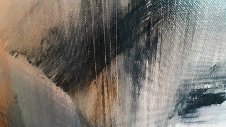 Original Abstract Painting by Luc Andrieux
