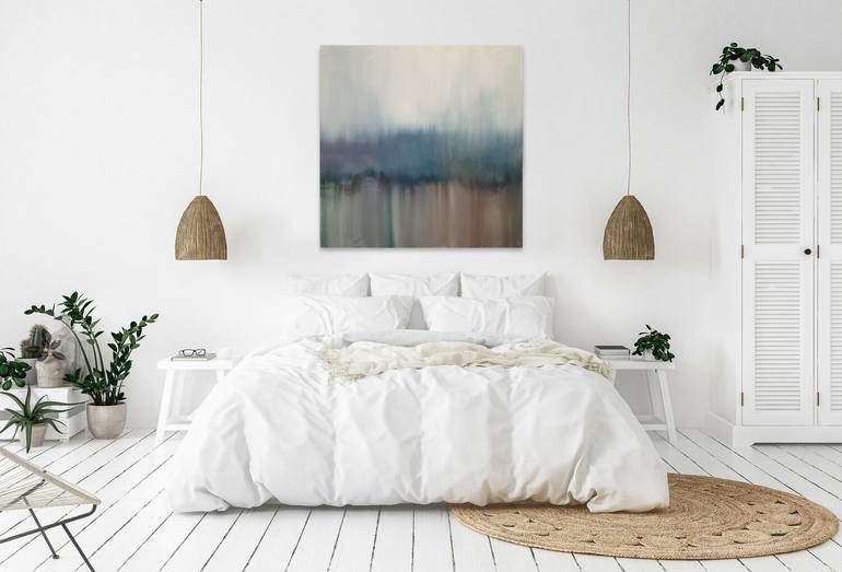 Original Abstract Painting by Luc Andrieux