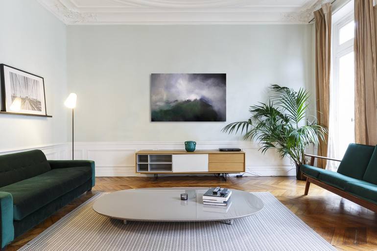 Original Abstract Painting by Luc Andrieux