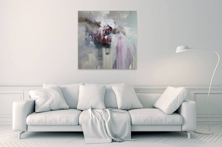 Original Abstract Painting by Luc Andrieux