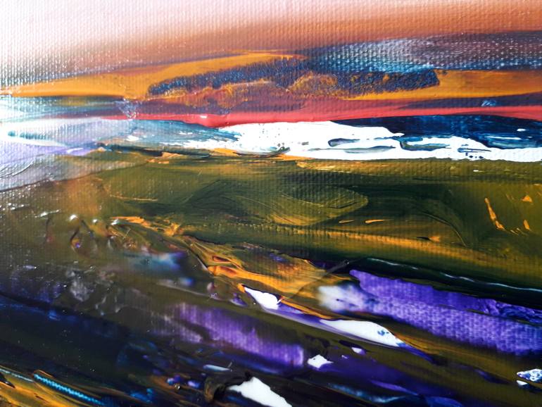 Original Abstract Painting by Luc Andrieux