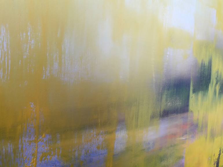 Original Abstract Landscape Painting by Luc Andrieux