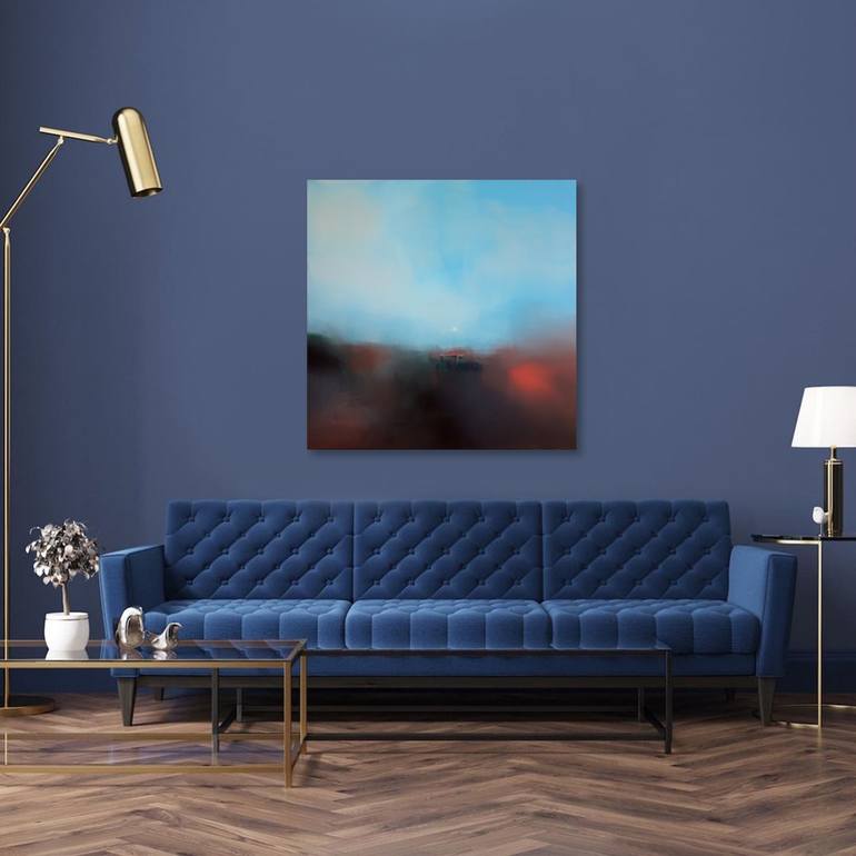 Original Modernism Landscape Painting by Luc Andrieux