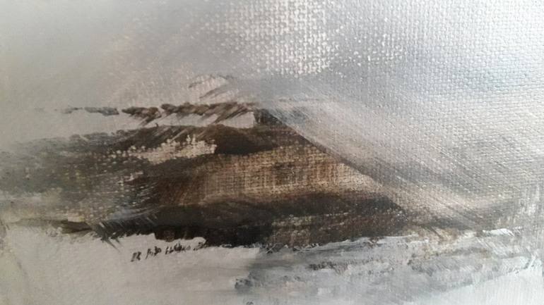 Original Abstract Landscape Painting by Luc Andrieux