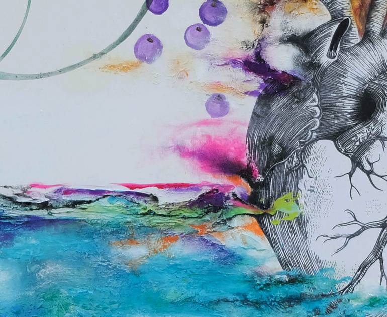 Original Contemporary Health & Beauty Painting by Consuelo Palma