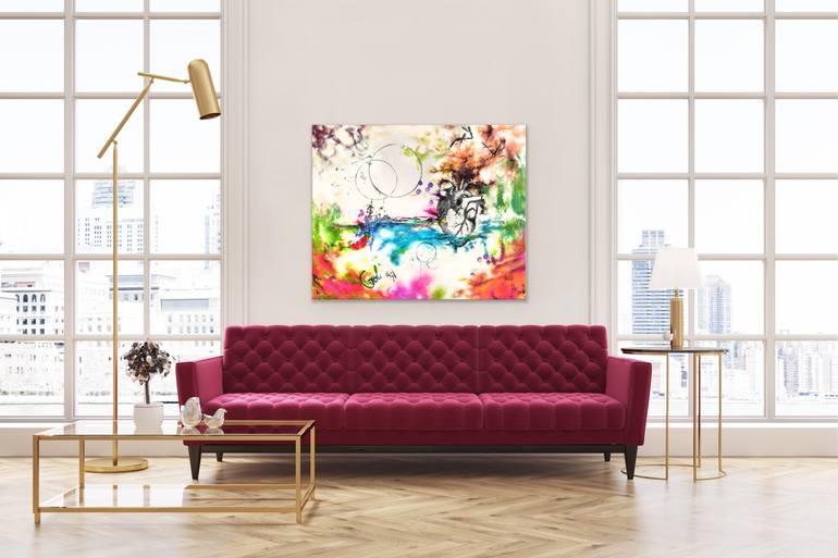 Original Contemporary Health & Beauty Painting by Consuelo Palma