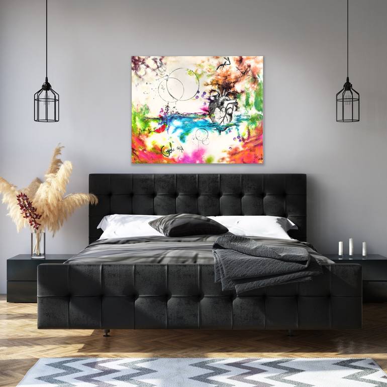 Original Contemporary Health & Beauty Painting by Consuelo Palma