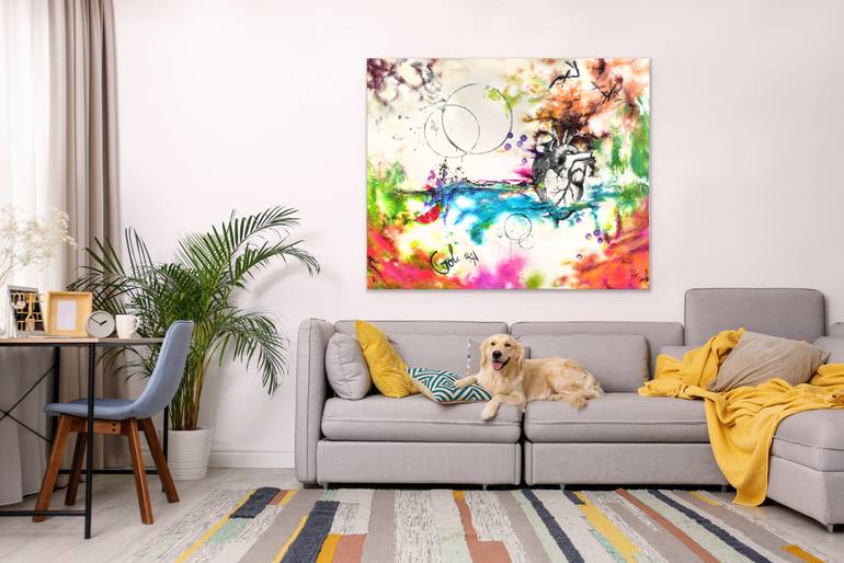 Original Contemporary Health & Beauty Painting by Consuelo Palma