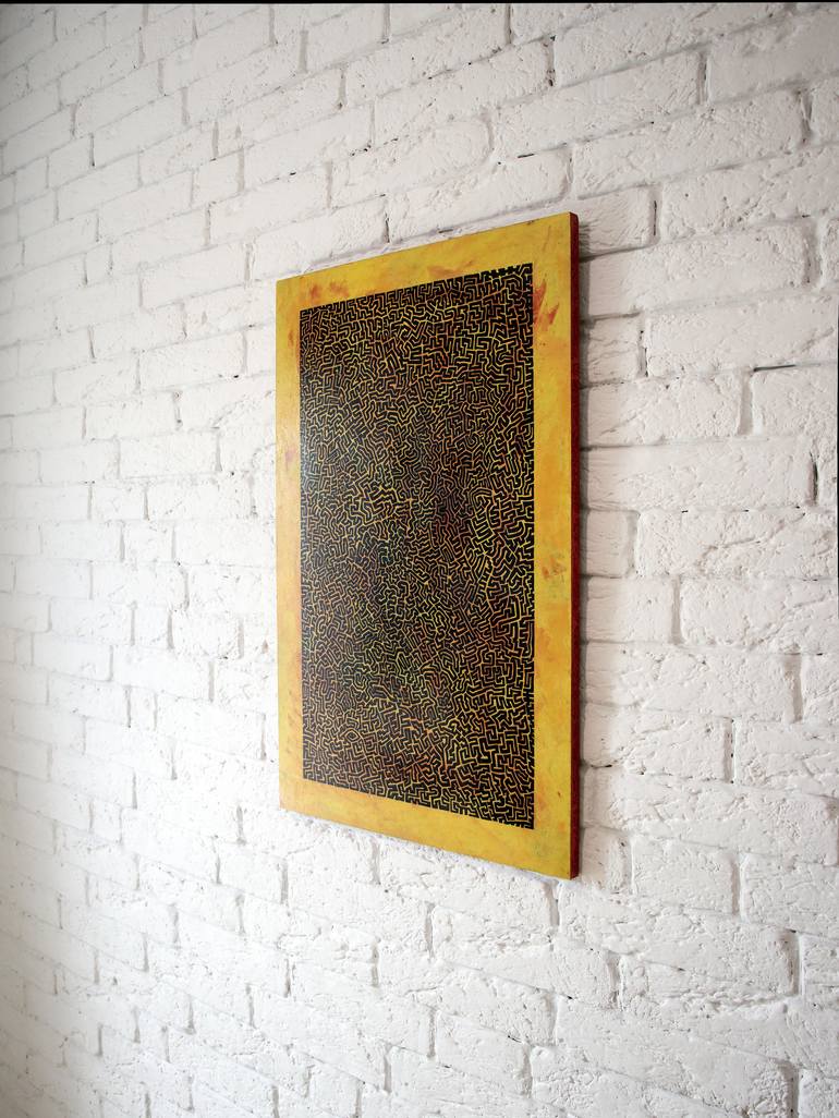 Original Abstract Painting by Bek Ali