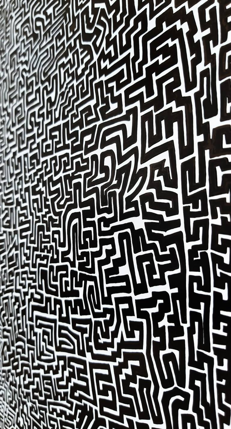 Original Expressionism Abstract Painting by Bek Ali