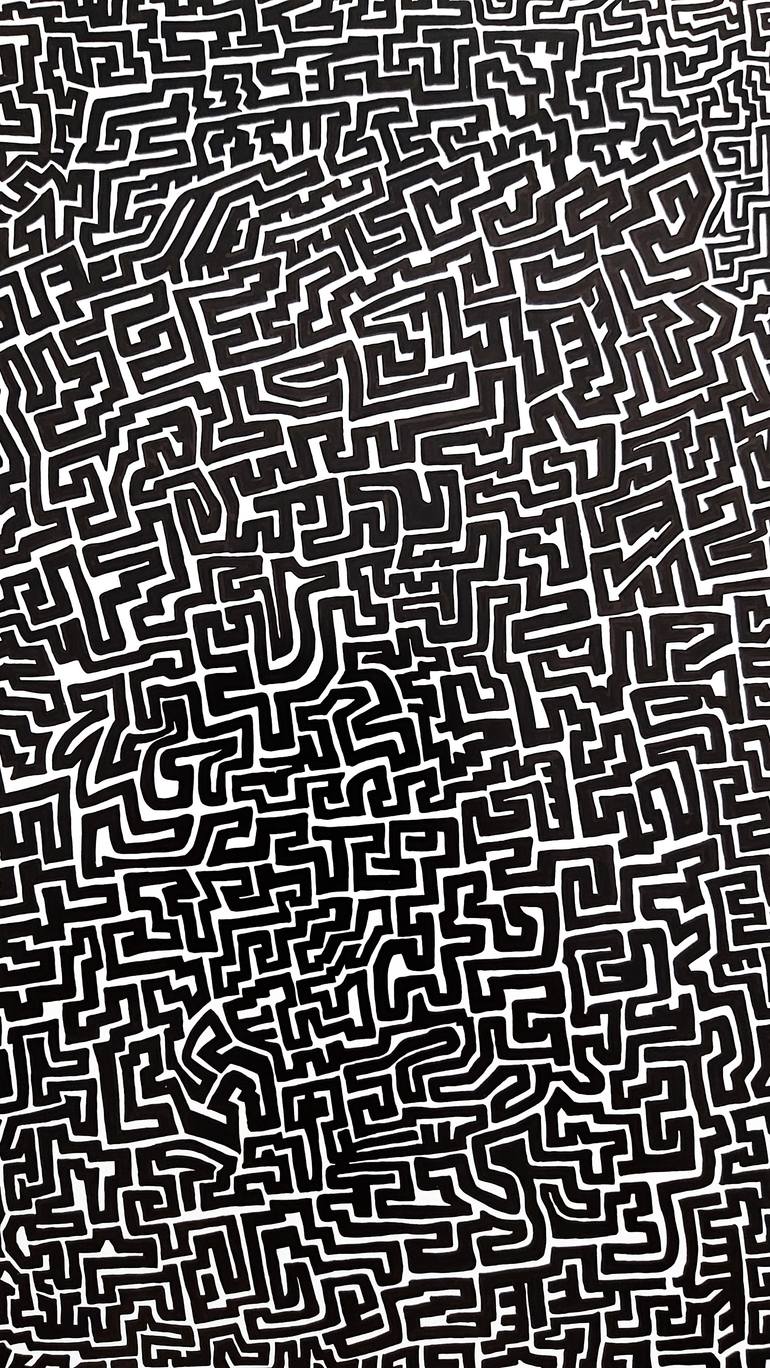 Original Expressionism Abstract Painting by Bek Ali