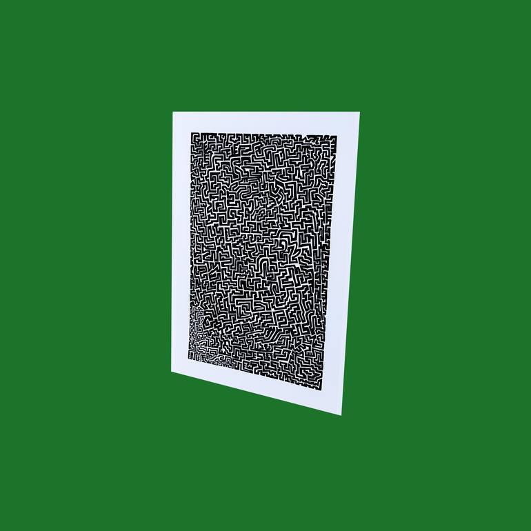 Original Expressionism Abstract Painting by Bek Ali