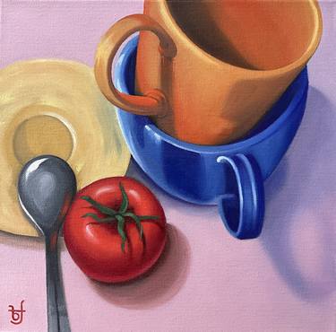 Print of Realism Still Life Paintings by Barbara Harkness