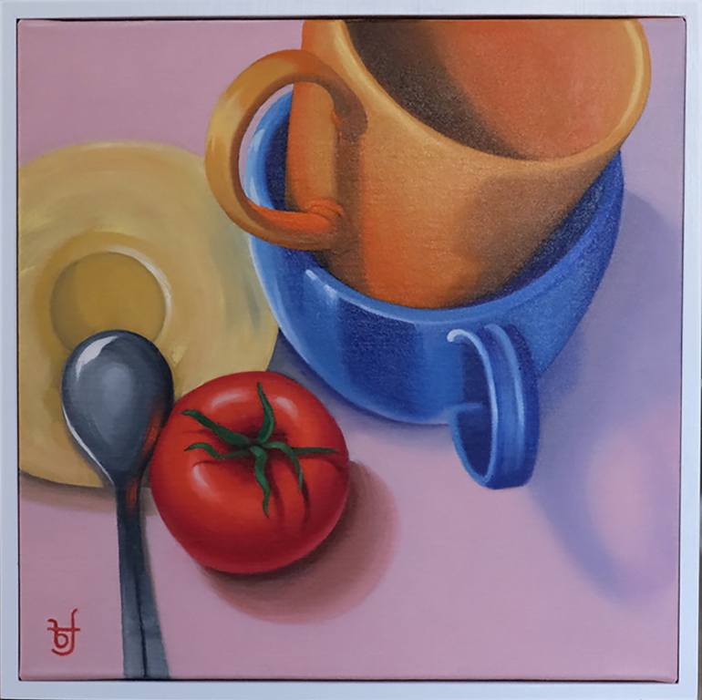 Original Realism Still Life Painting by Barbara Harkness