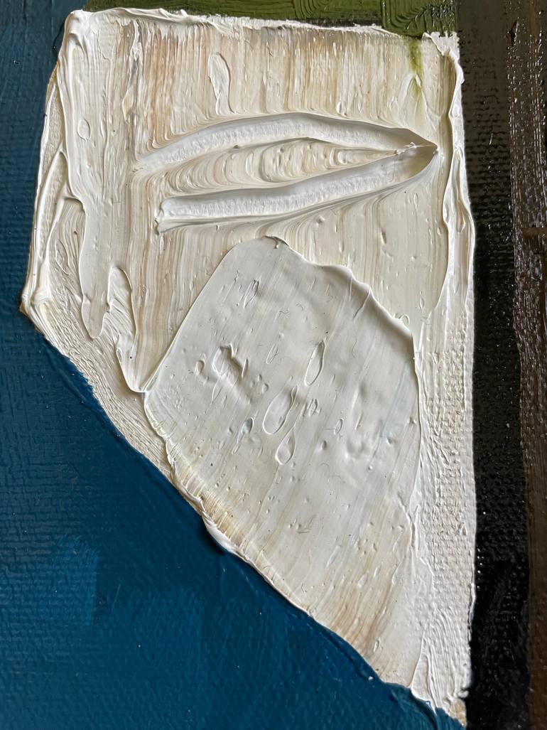 Original Abstract People Painting by Richard Wlodarczak