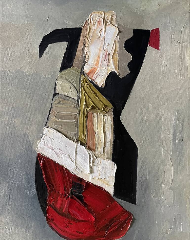 Original Abstract People Paintings by Richard Wlodarczak