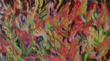 Original Abstract Painting by Tavi Weisz