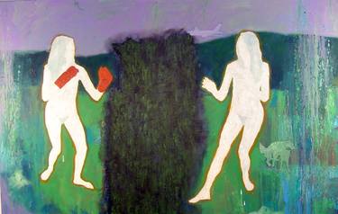 Original Fine Art Nude Paintings by Tavi Weisz