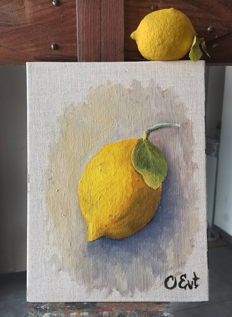 Original Impressionism Still Life Painting by Oksana Siciliana