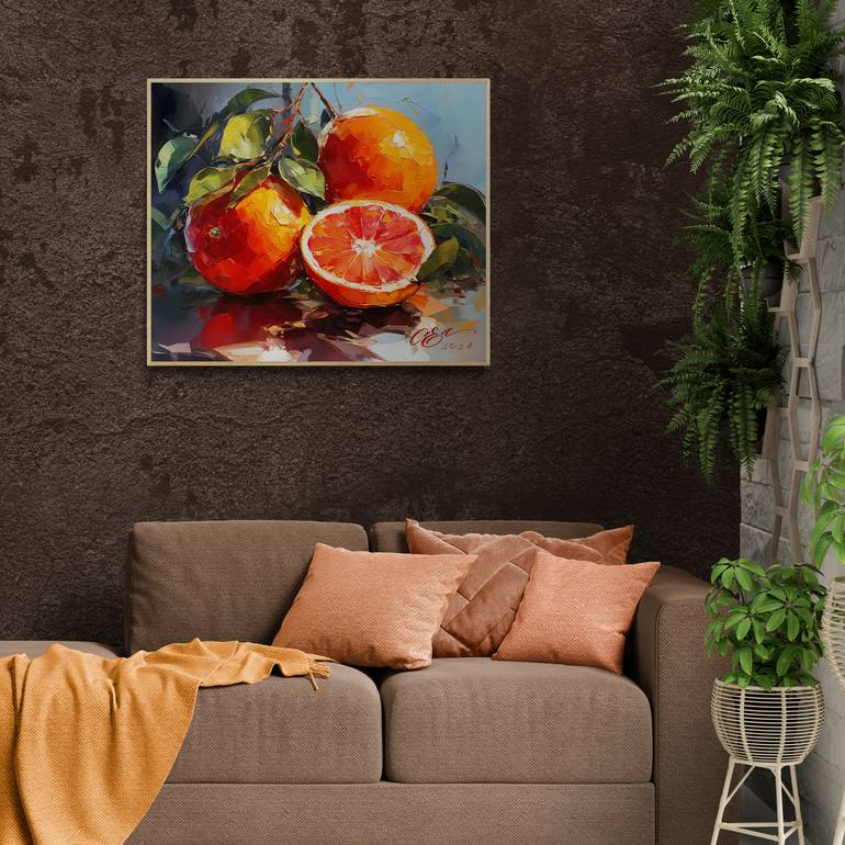 Original Contemporary Nature Digital by Oksana Siciliana