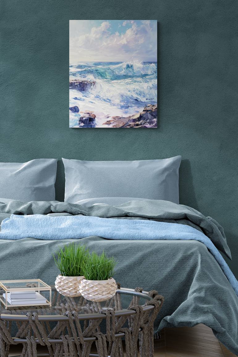 Original Digital Art Seascape Digital by Oksana Siciliana