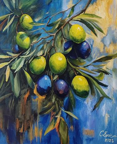 Original Figurative Landscape Painting by Oksana Siciliana