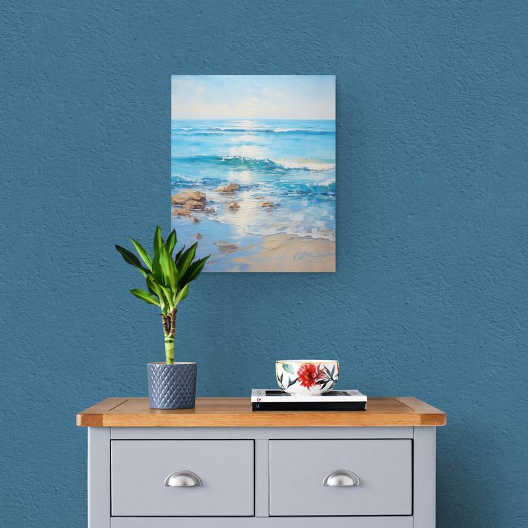 Original Digital Art Seascape Digital by Oksana Siciliana