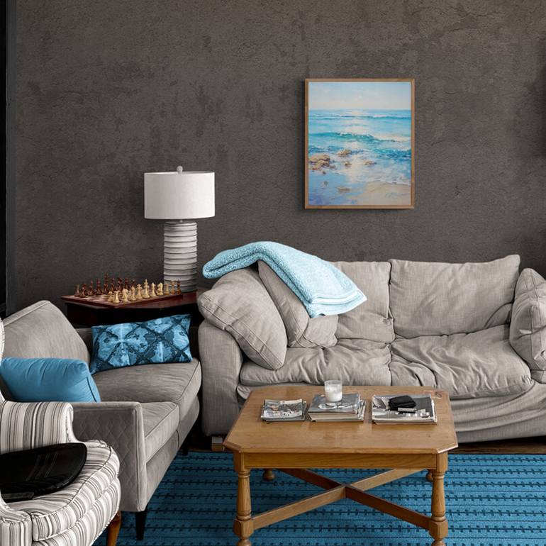 Original Digital Art Seascape Digital by Oksana Siciliana