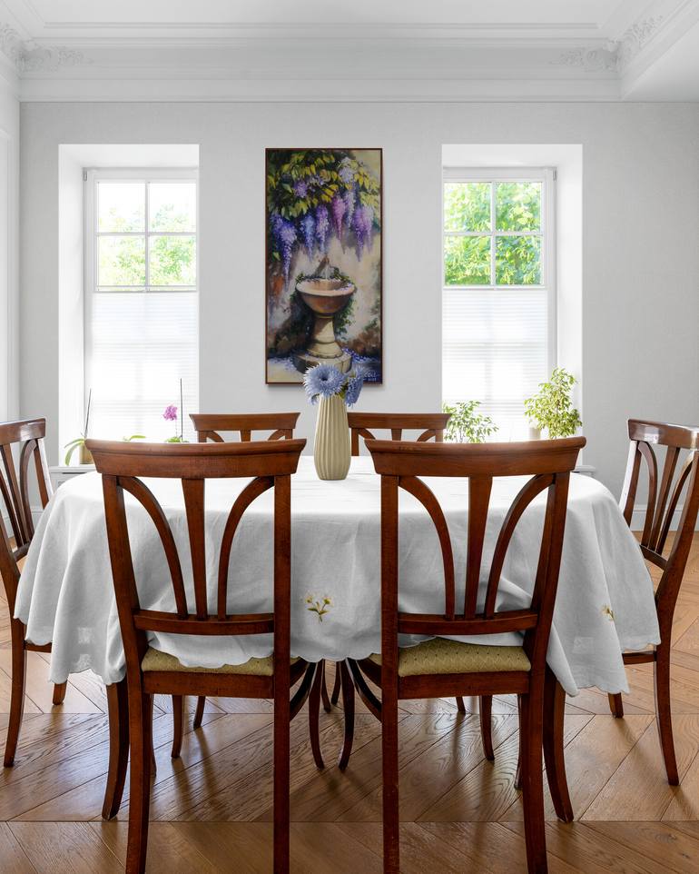 Original Contemporary Garden Painting by Oksana Siciliana