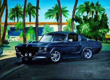 Print of Realism Car Paintings by Oksana Evteeva