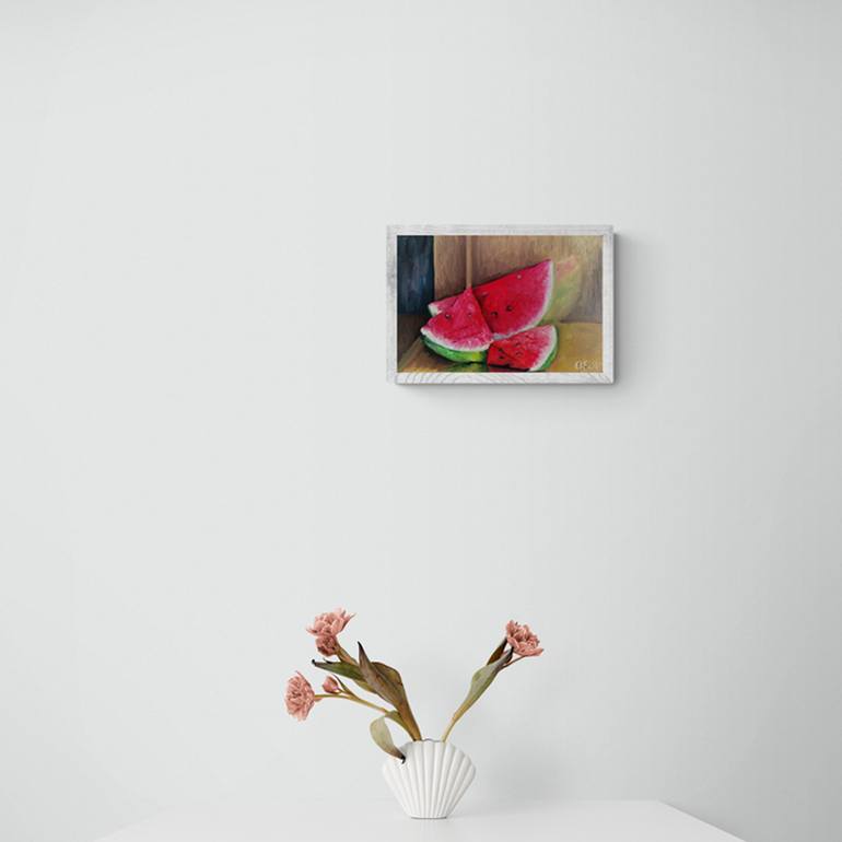 Original Fine Art Food Painting by Oksana Siciliana