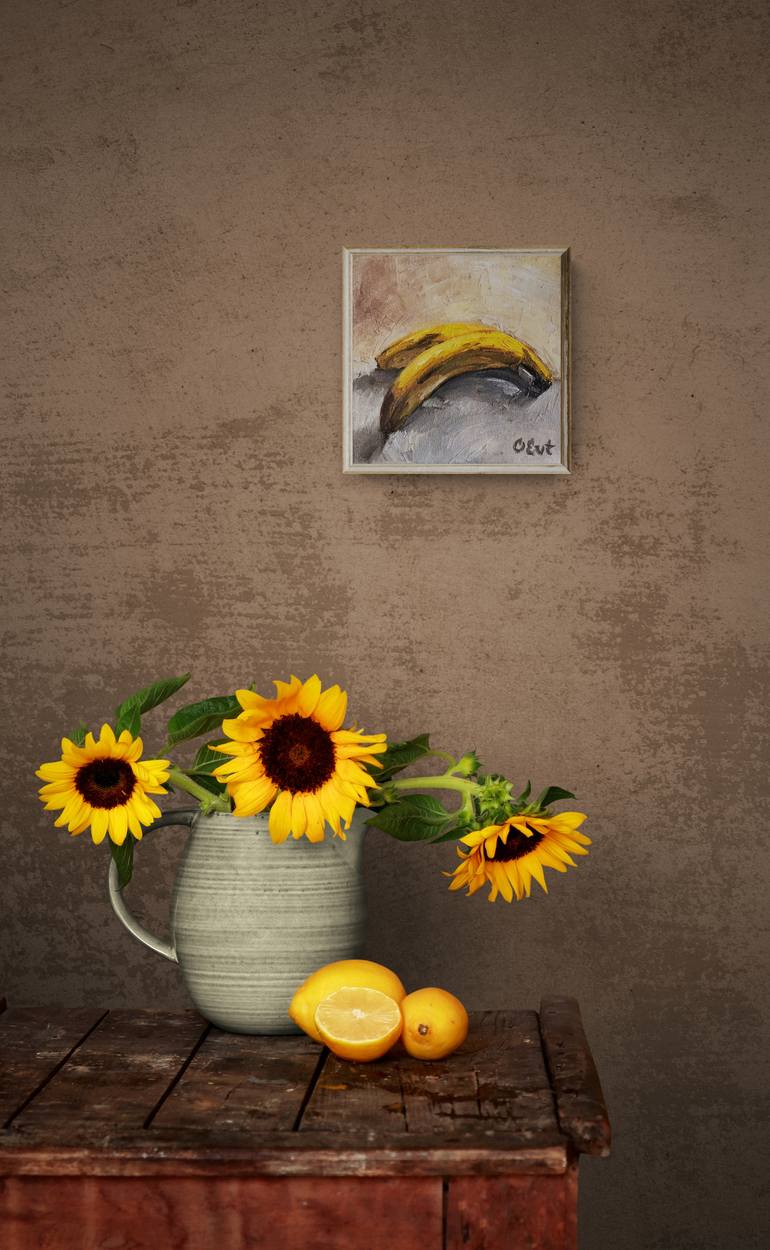 Original Impressionism Still Life Painting by Oksana Siciliana