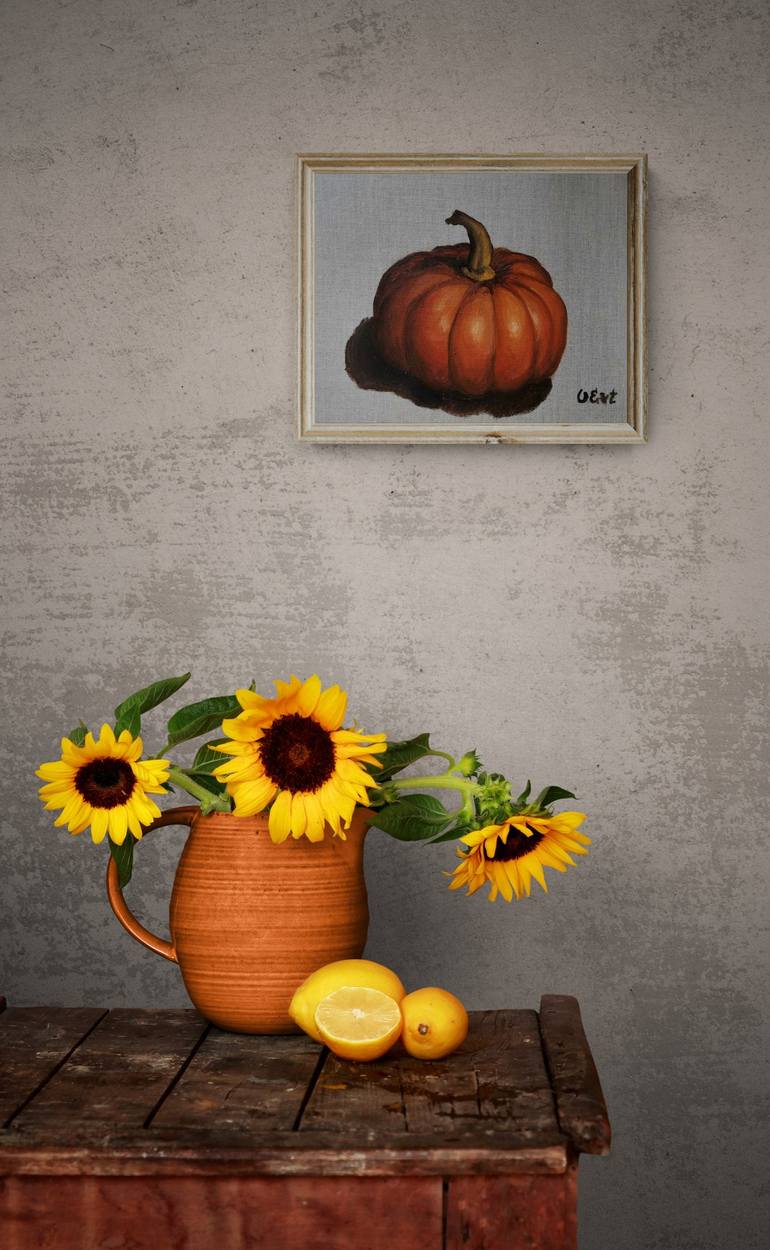 Original Fine Art Food Painting by Oksana Siciliana