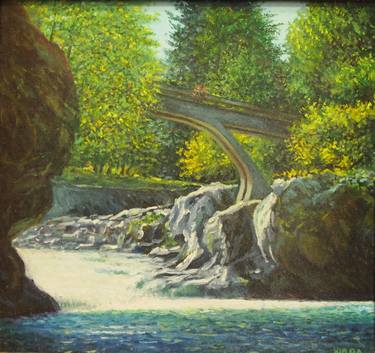 Original Realism Nature Paintings by Denys Dyshliev