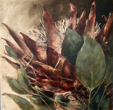 Print of Expressionism Botanic Paintings by Lauriana Glenny