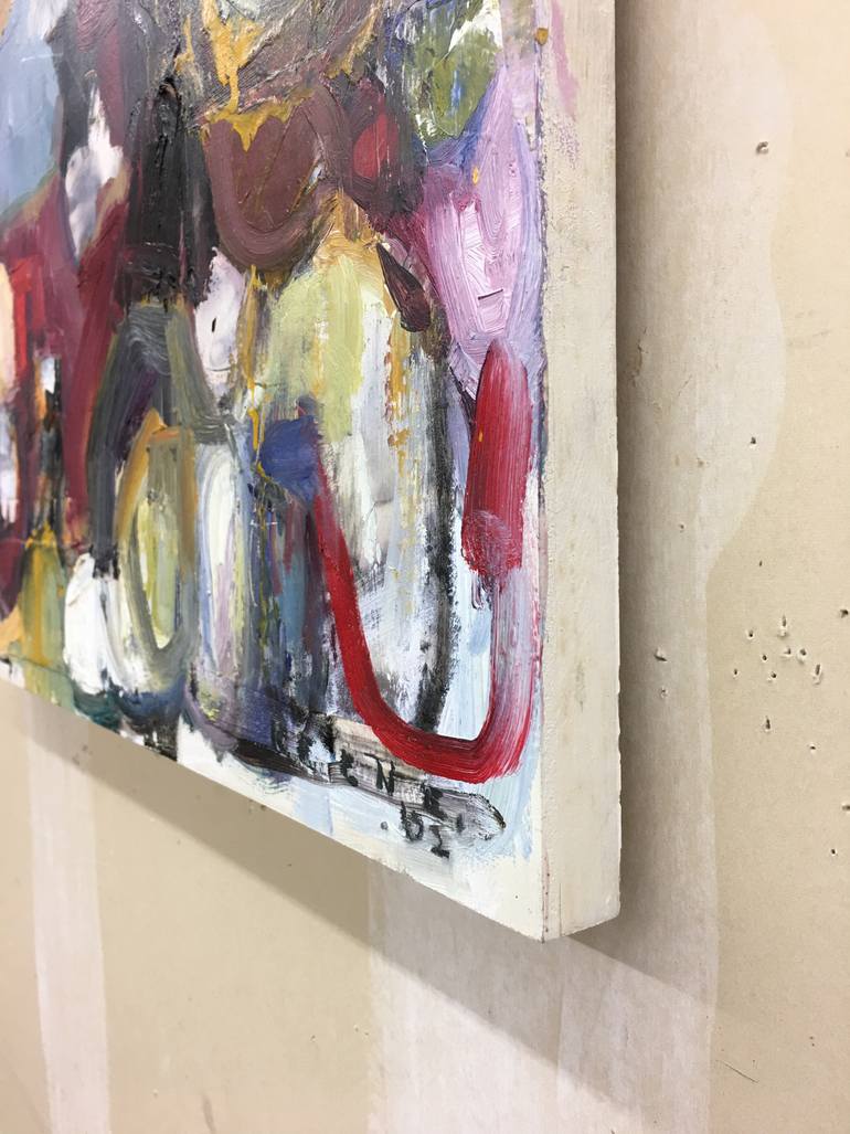 Original Abstract Body Collage by Don Keene