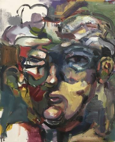 Original Abstract Portrait Paintings by Don Keene