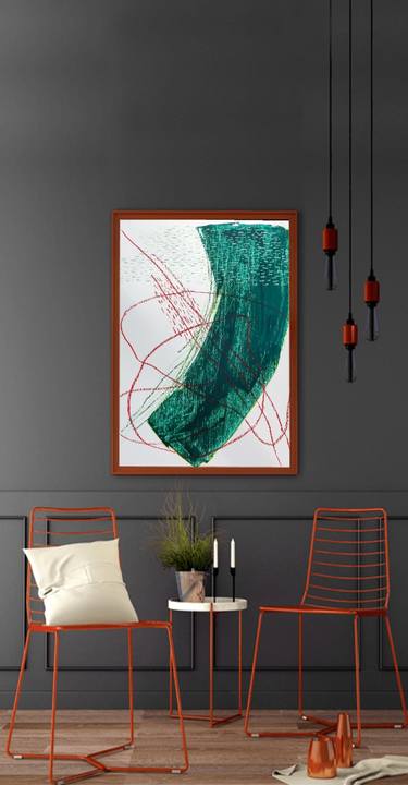 Original Abstract Painting by Elena Schieberl