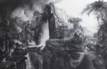 Print of Fine Art Landscape Drawings by Morgyn Crotts