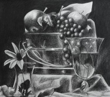 Print of Fine Art Still Life Drawings by Morgyn Crotts