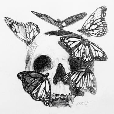 Print of Conceptual Mortality Drawings by Morgyn Crotts