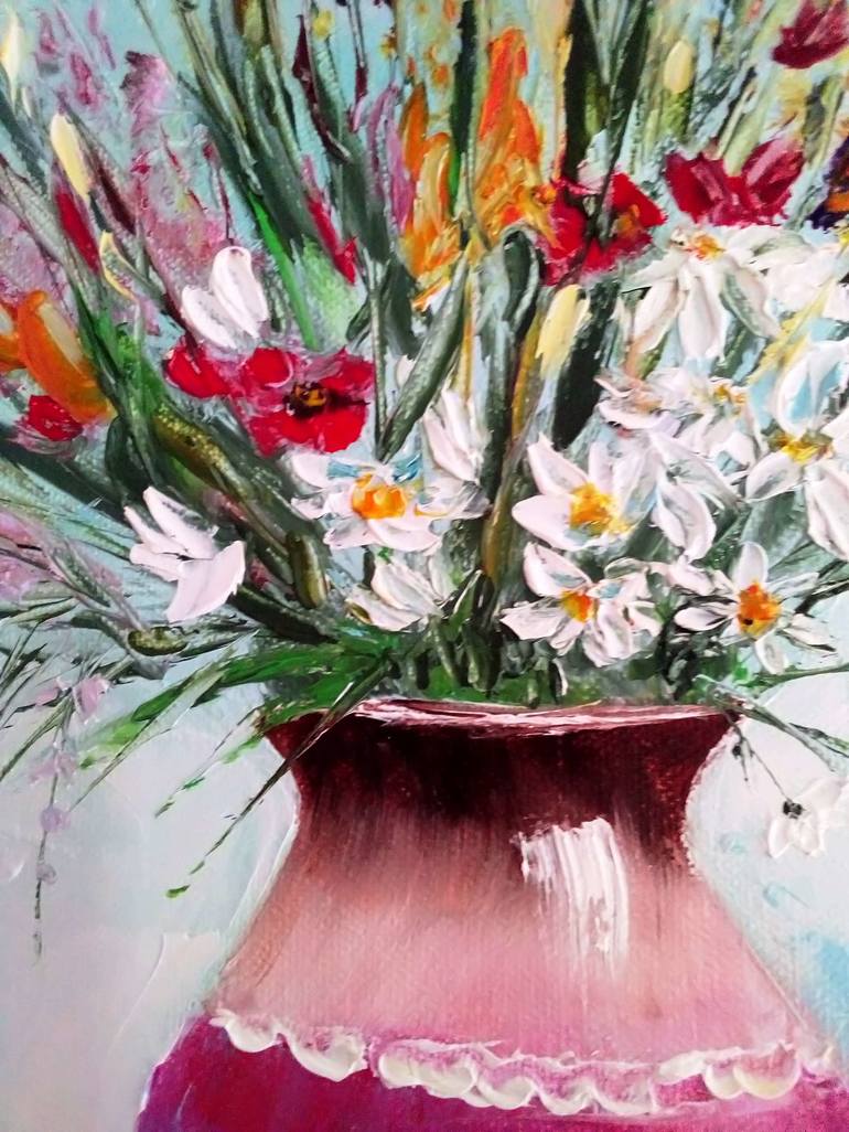 Original Still Life Painting by Olechka Alexandrova