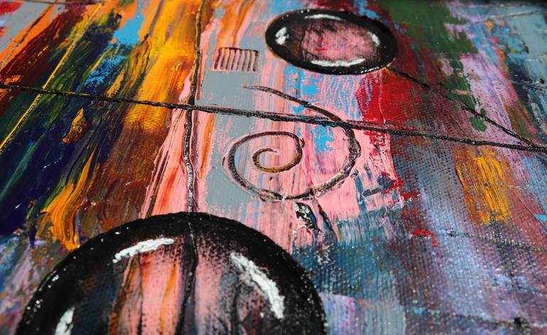 Original Abstract Painting by Remine Kamine