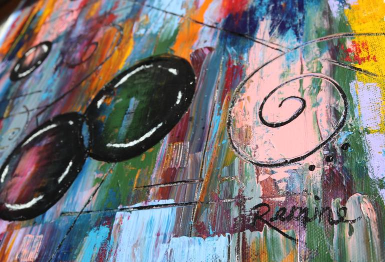 Original Abstract Painting by Remine Kamine
