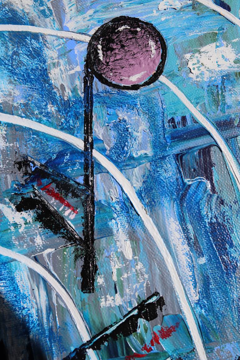 Original Contemporary Abstract Painting by Remine Kamine